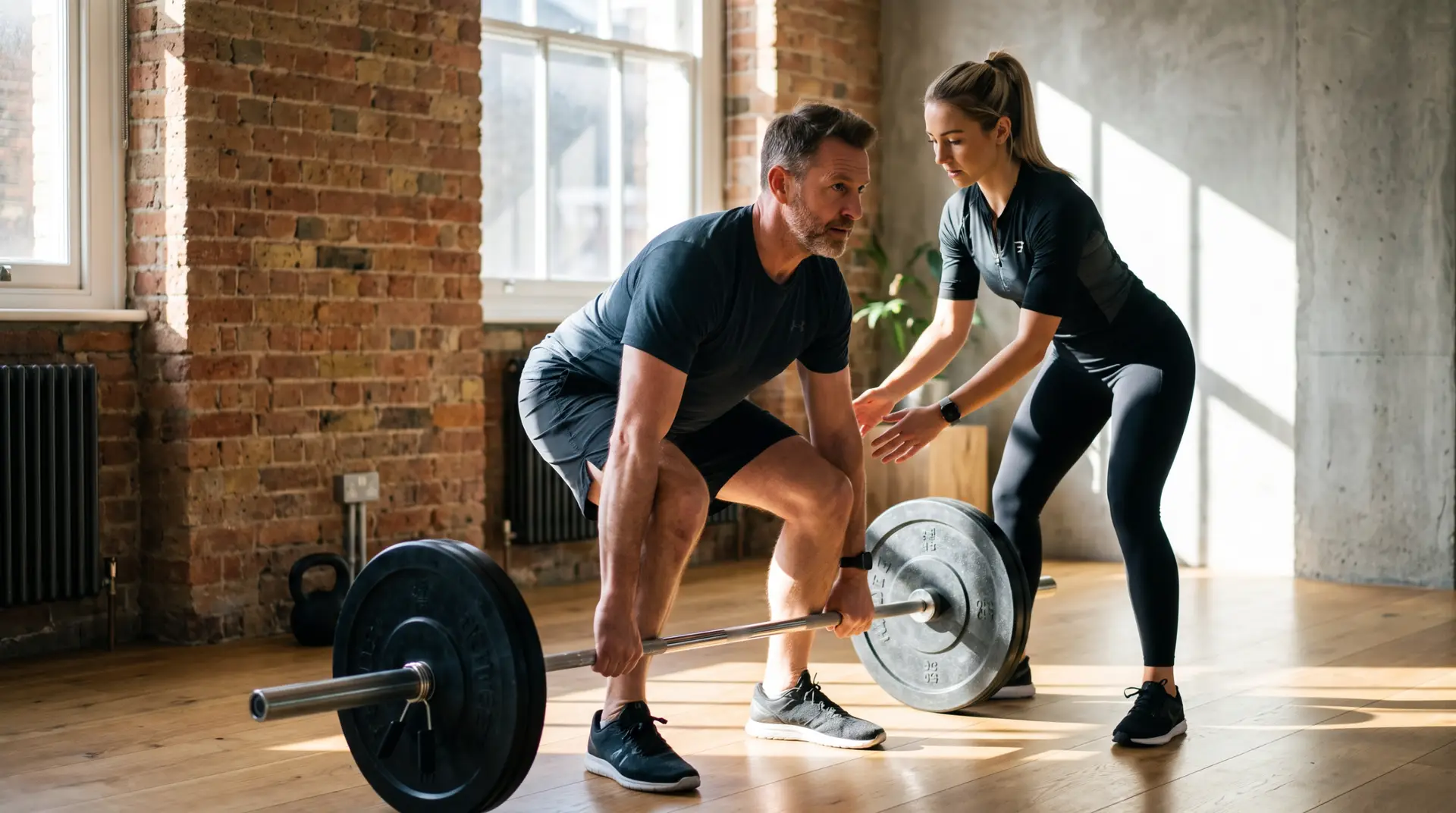 strength training after 40 London โ coached session at Body Transformation London's Hampstead studio